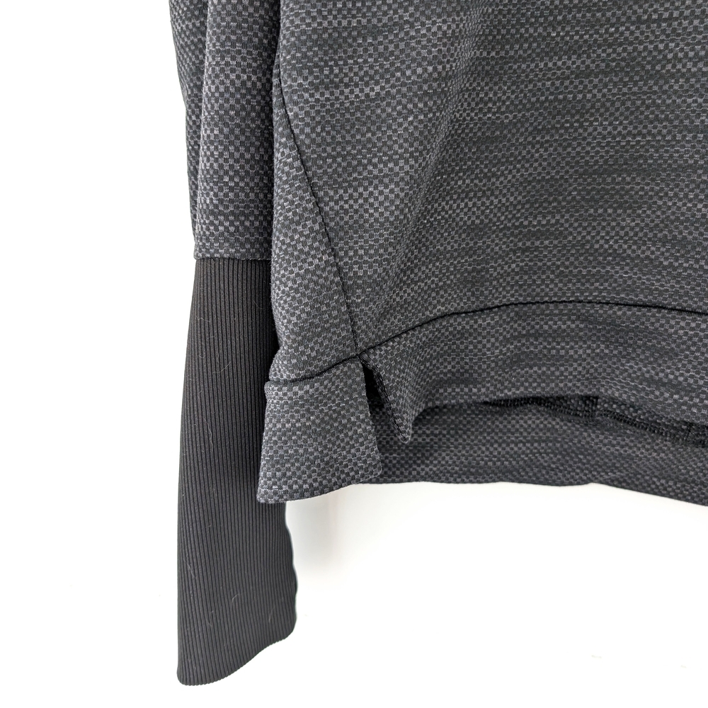 2/15$ Mondetta Cowl Neck Pullover Womens Athleisure Top Stretch Cozy Gray~ Small - Picture 3 of 11